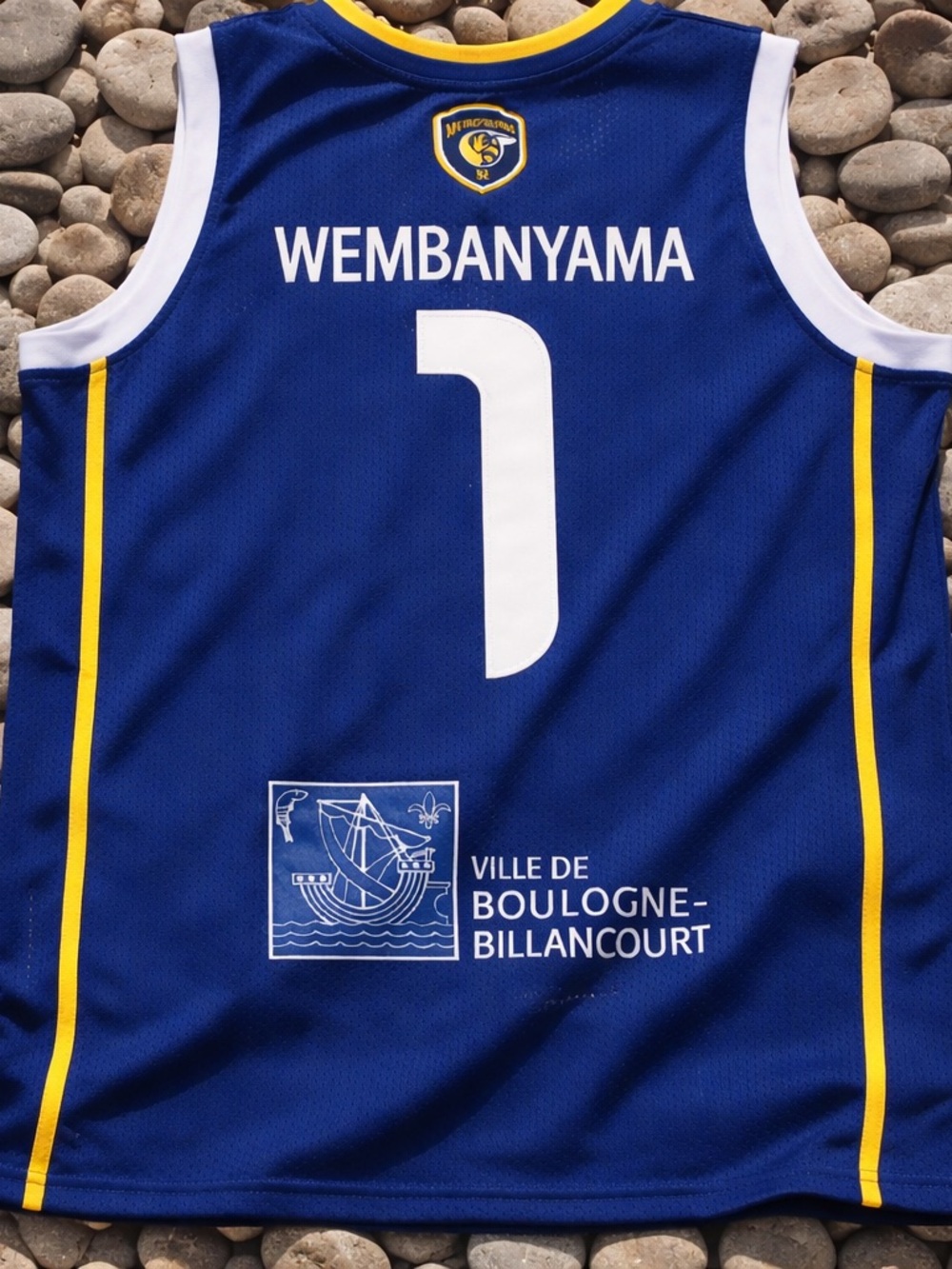 Wembanyama #1 Mets92 FRENCH BASKETBALL LEAGUE Basketball Jersey SIZE M 🔥 $125